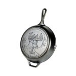 Wildlife Series? 10.25 Inch Cast Iron Deer Skillet
