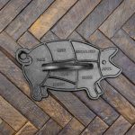 Seasoned Cast Iron Pig Press